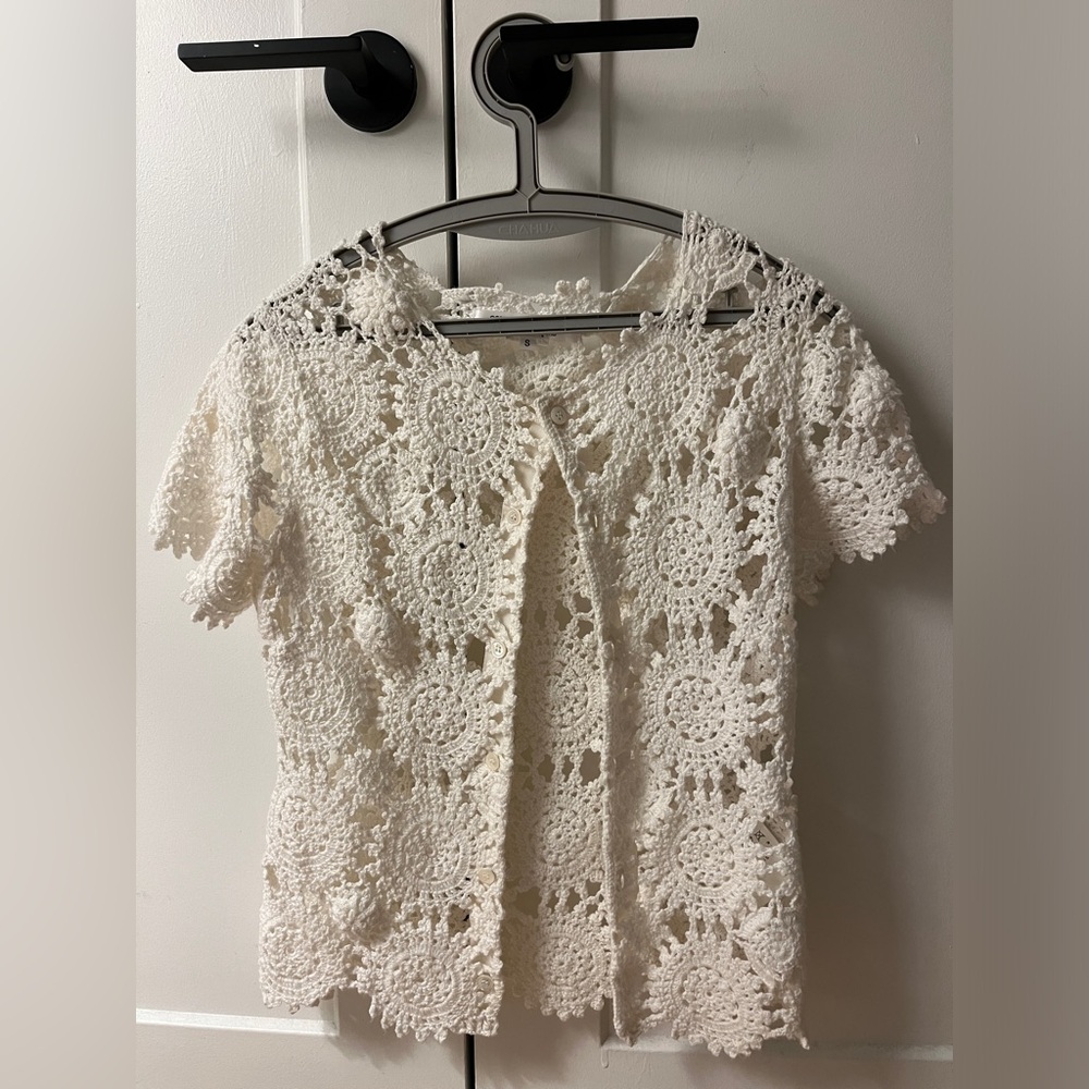 Off White Comme des Garçons Knit Cardigan